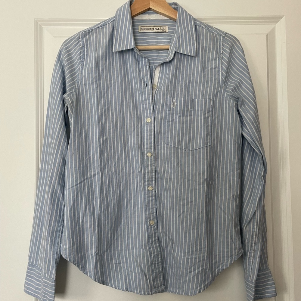 ❌SOLD❌ A&F Striped Flannel